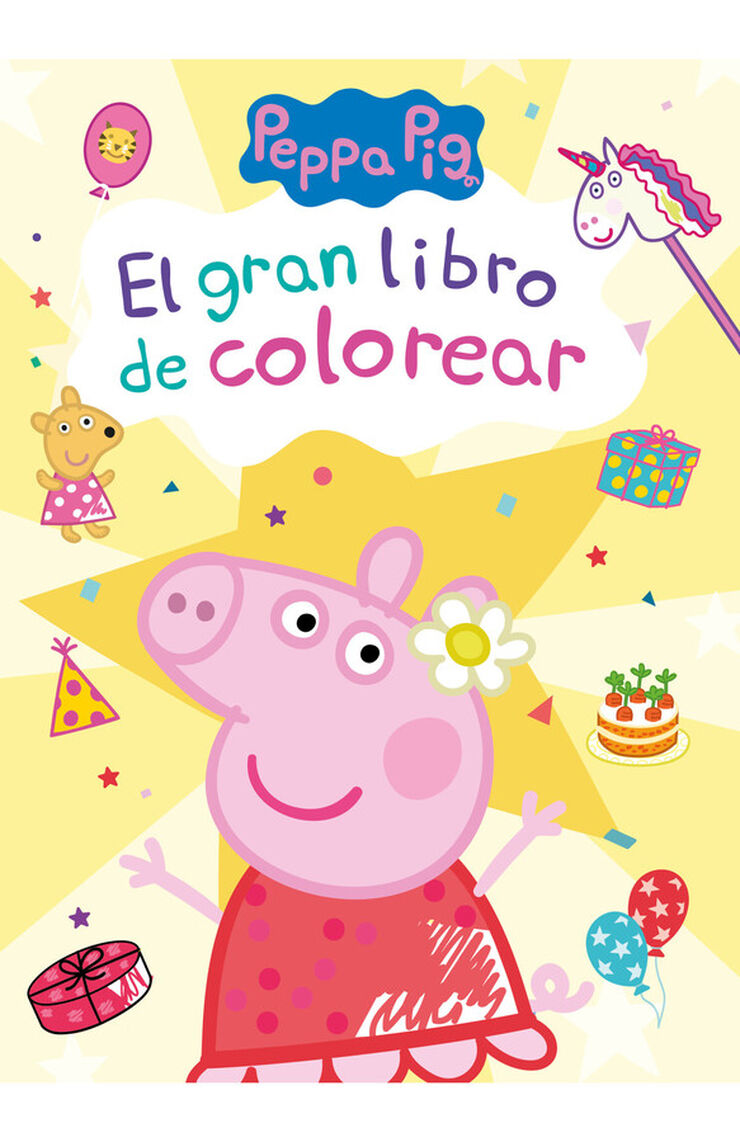 Peppa Pig. Cuaderno de actividades - El gran libro de colorear