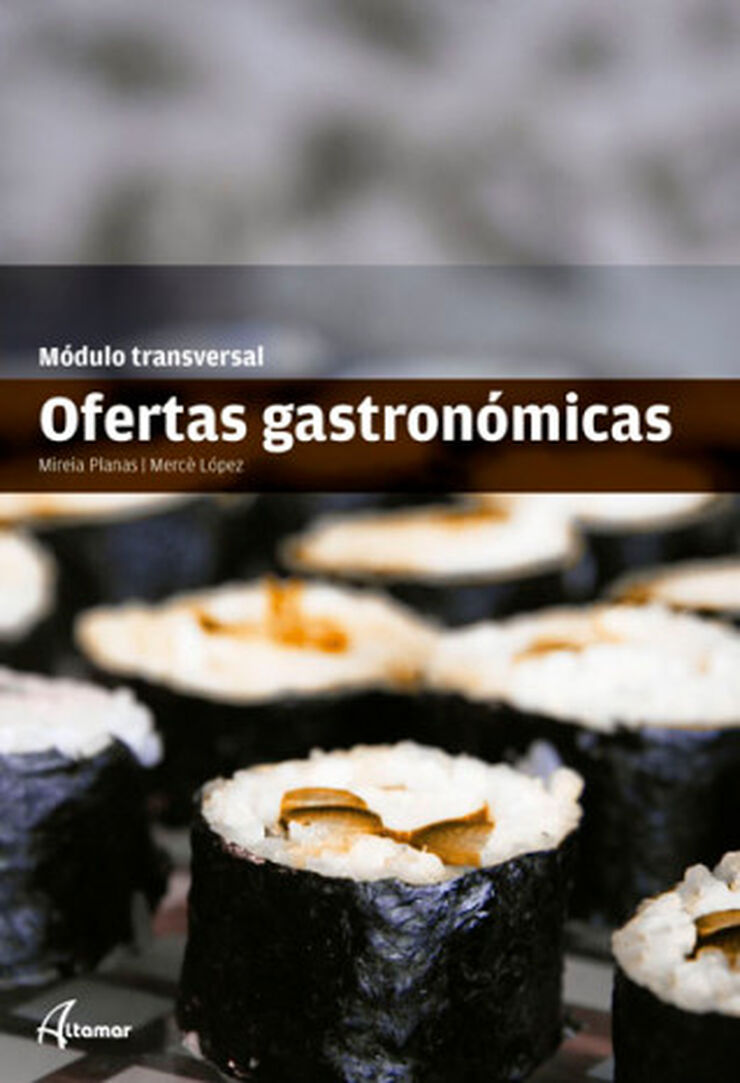 GM OFERTAS GASTRONOMICAS CFGM Altamar 9788415309536