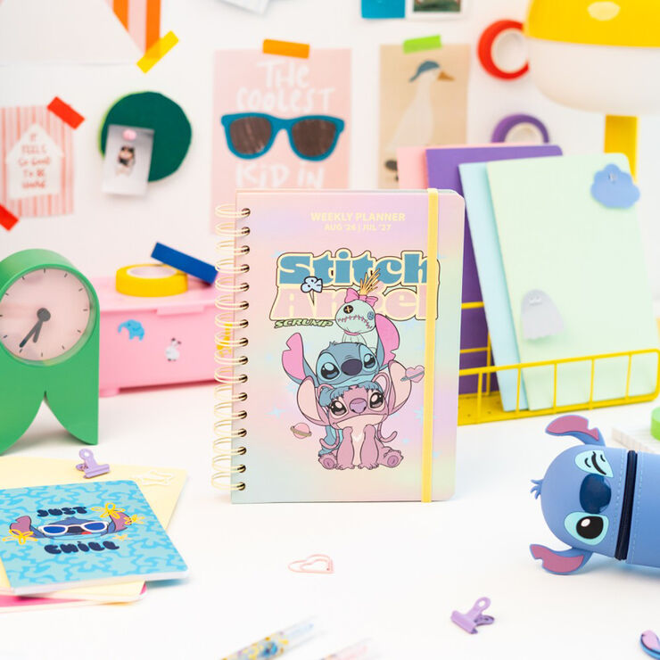 Agenda Escolar Erik A5 S/V Mult. 2026-2027 Stitch