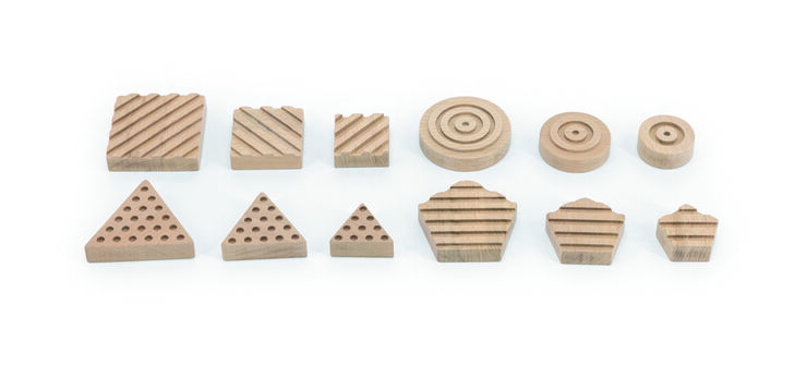 Geo Sensory Shapes Encaix Fusta