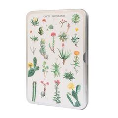 Trencaclosques 100 Peces amb caixa Met&agrave;l&middot;lica Kokonote Botanical Cacti