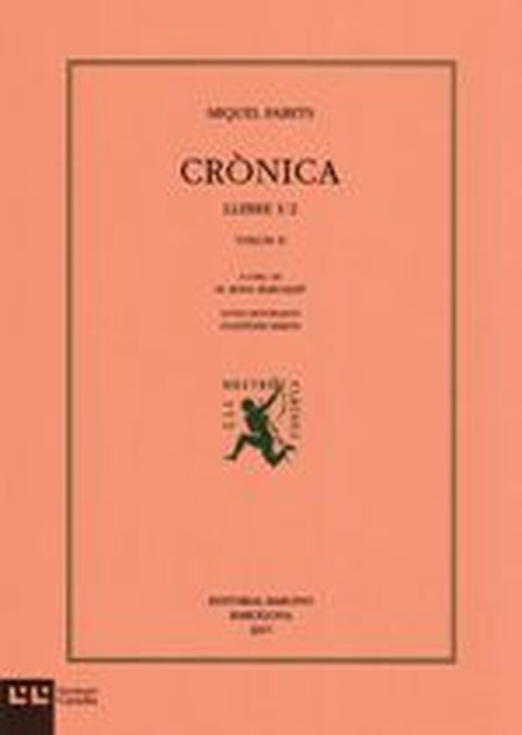 Crònica, vol II. Llibre I/2