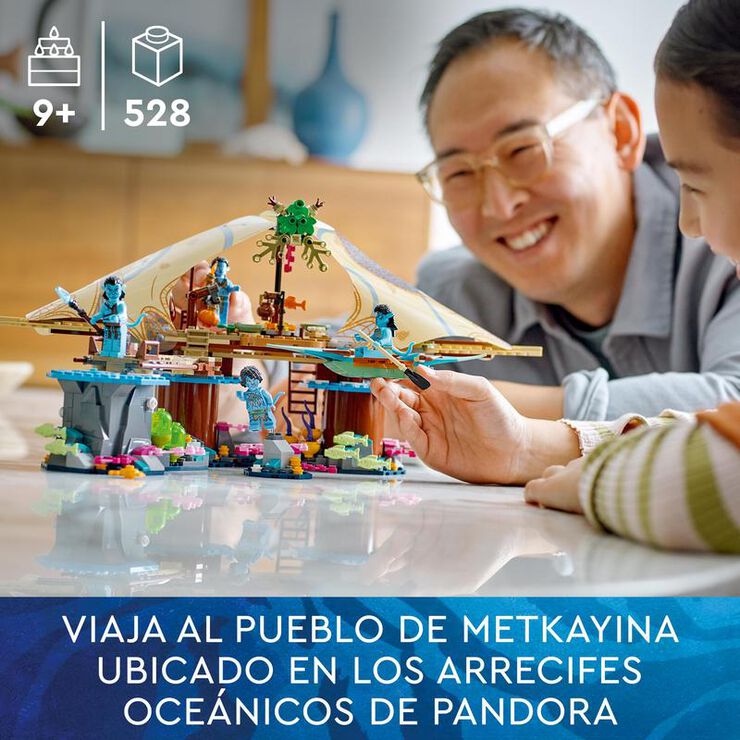 LEGO® Avatar Llar en el Arrecife de los Metkayina 75578