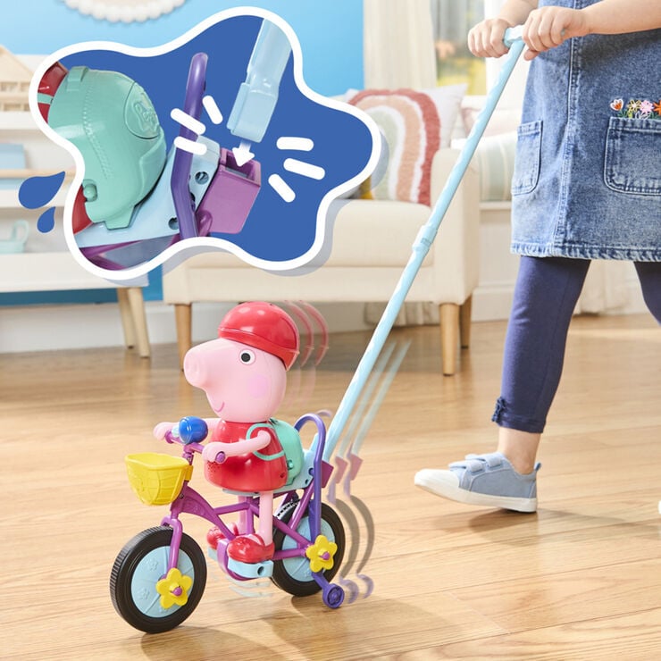 Peppa Pig con Bicicleta