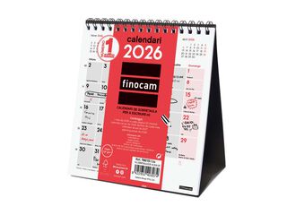 Calendario sobremesa Finocam Escribir XS 2026 catalán
