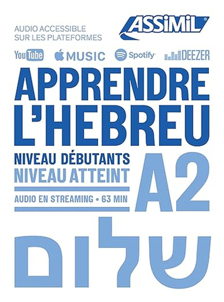 ASSIMIL Apprendre H&eacute;breu A1 A2/Pack Stre