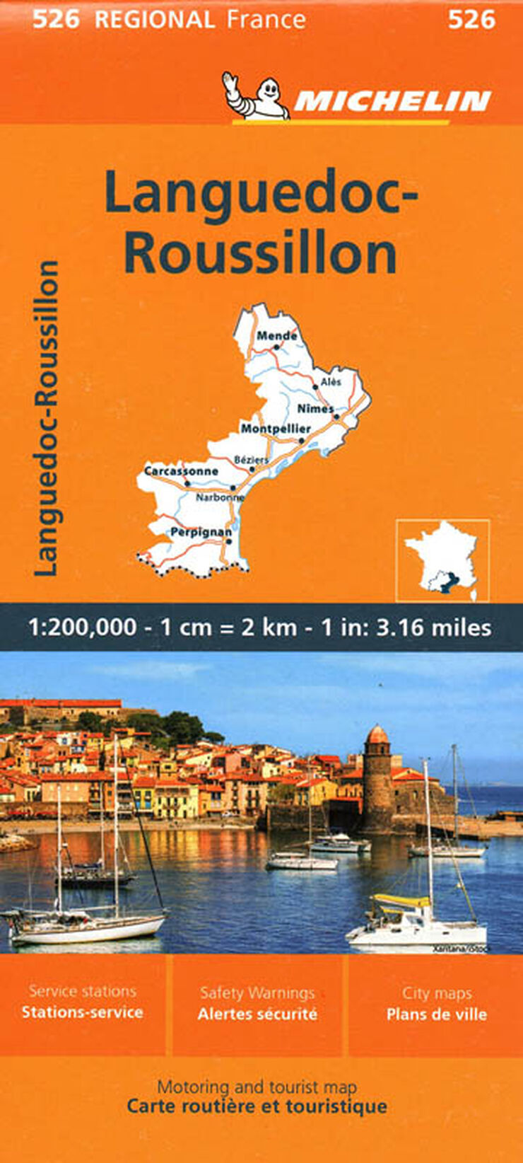 Mapa Regional Languedoc-Roussillon