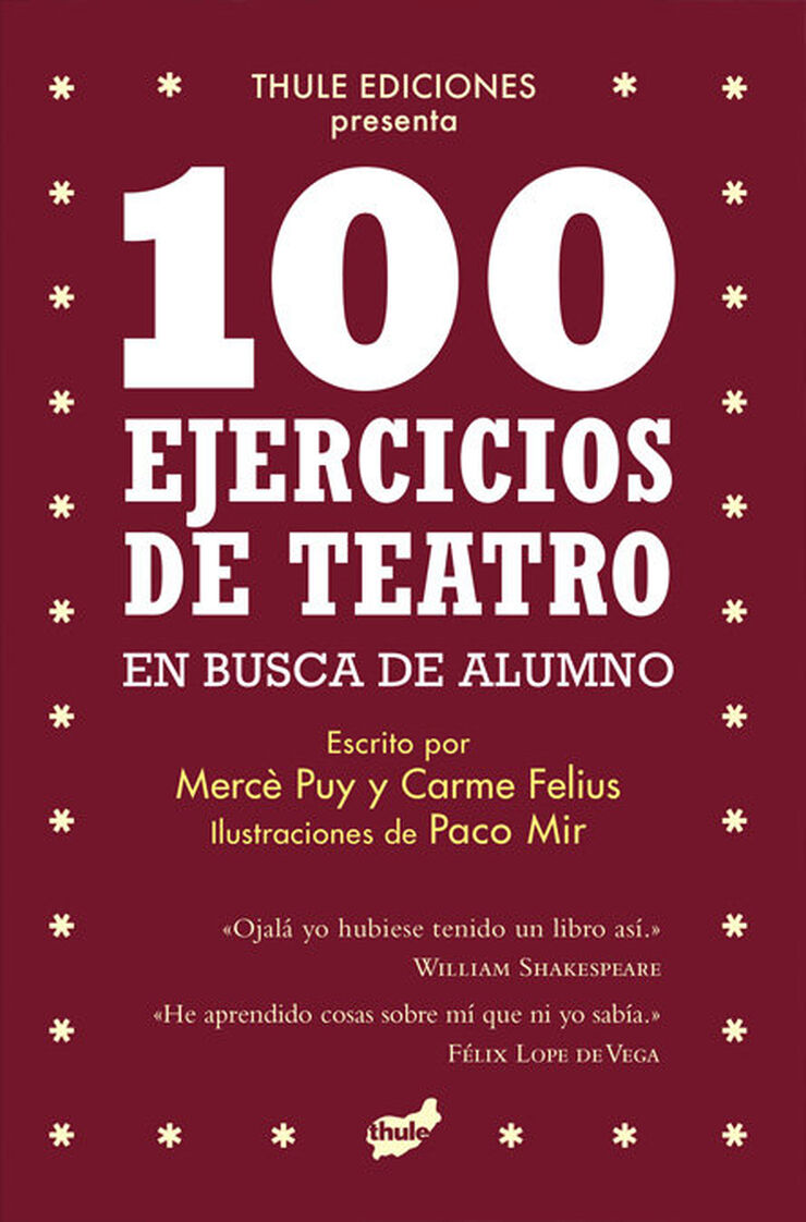 100 ejercicios de teatro en busca de alumno