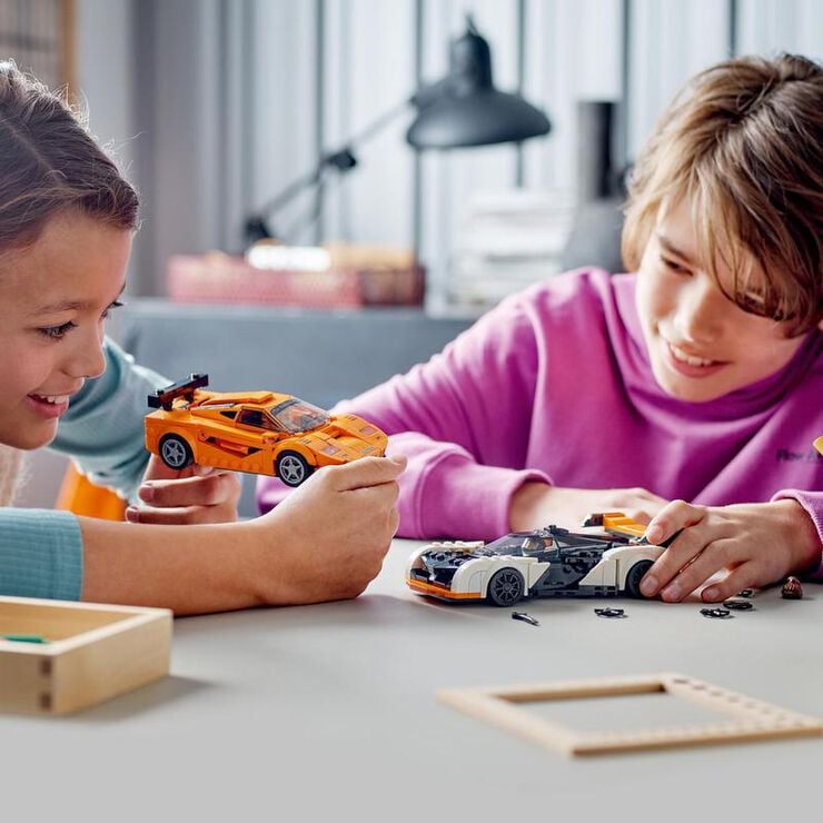 LEGO® Speed Champions McLaren Solus GT y McLaren F1 LM 76918