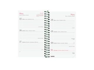Agenda Finocam Design Collection Semana Vista Horizontal 2027 Catal&aacute;n Lema