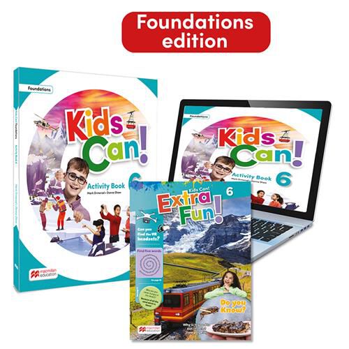 Kids Can! Foundations 6 Activity Book, Extrafun & Pupil's App: Con Acceso A La Versi&oacute;n Digital