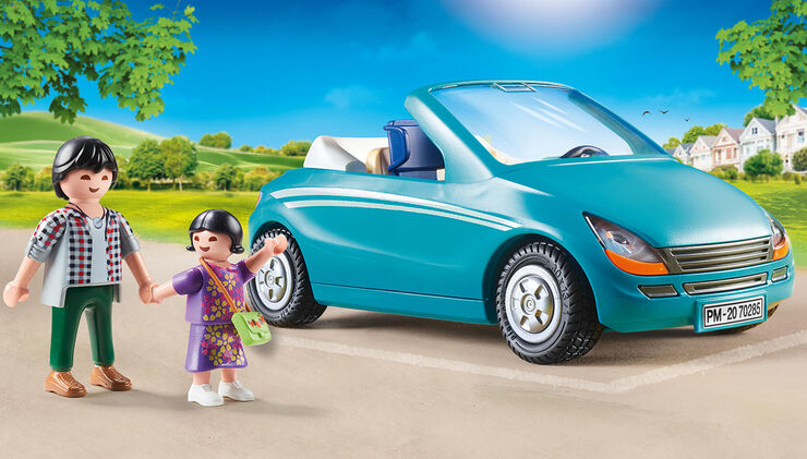 Playmobil City Life Familia con Coche (70285)