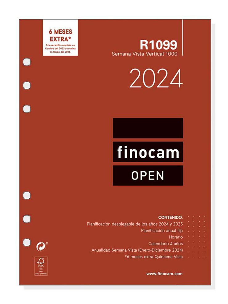 Recambio Finocam Open R1099 sem/vista 2024 cas