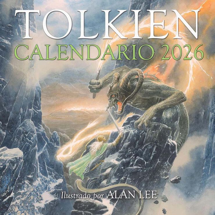 Calendario pared Tolkien 2026