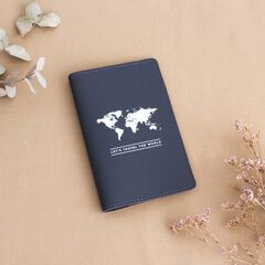 Porta passaport Miss Wood Vacavaliente gris