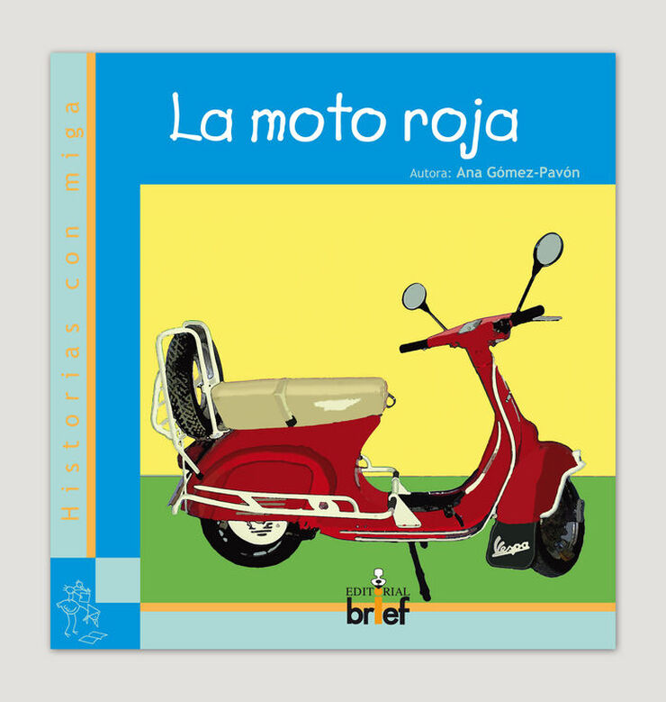 La moto roja