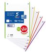 Recambio Notebook 5 A4 120H 5X5 Oxford Colors Vivos