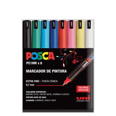Marcador Posca PC-1MR 0,7 mm. 8 ​​colors
