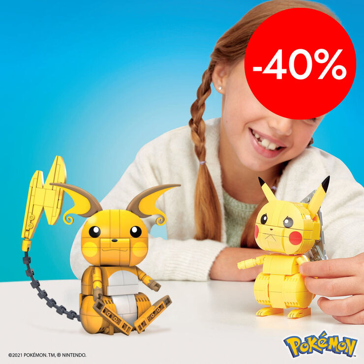 Mega Construx Pok&eacute;mon Pichu/Pikachu/Raichu