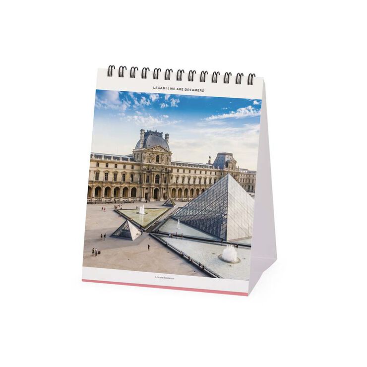 Calendario mesa Legami 12X14 2024 París