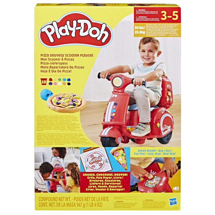Play-Doh Moto Repartidora de Pizzas