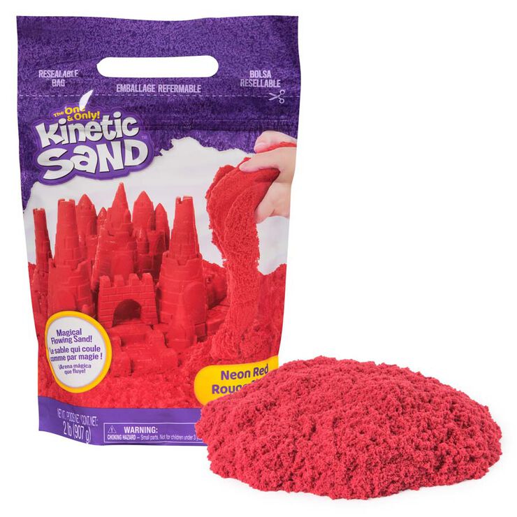 Kinetic Sand Bolsa Arena Roja
