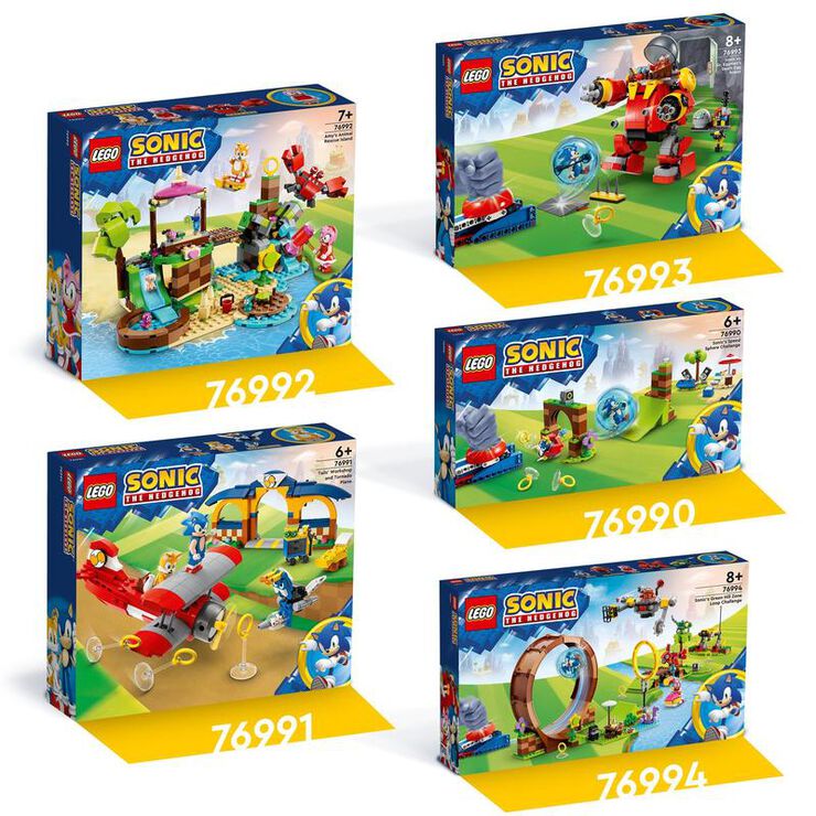 LEGO® Sonic the Hedgehog Isla de Rescate de Animales de Amy 76992