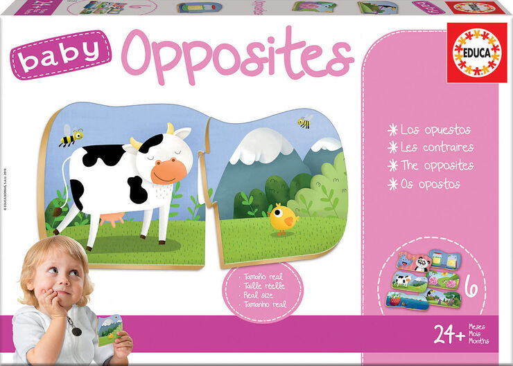 Joc didàctic Educa Baby Opposites