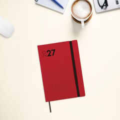 Agenda Finocam Mara Setmana Vista Vertical 2027 Catal&agrave; Vermell