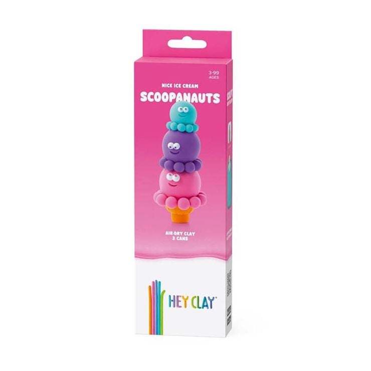 Plastilina Heyclay Gelat Soopanauts 3 pots
