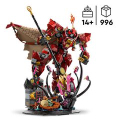 LEGO® Ninjago Meca Caballero del Fuego 71846