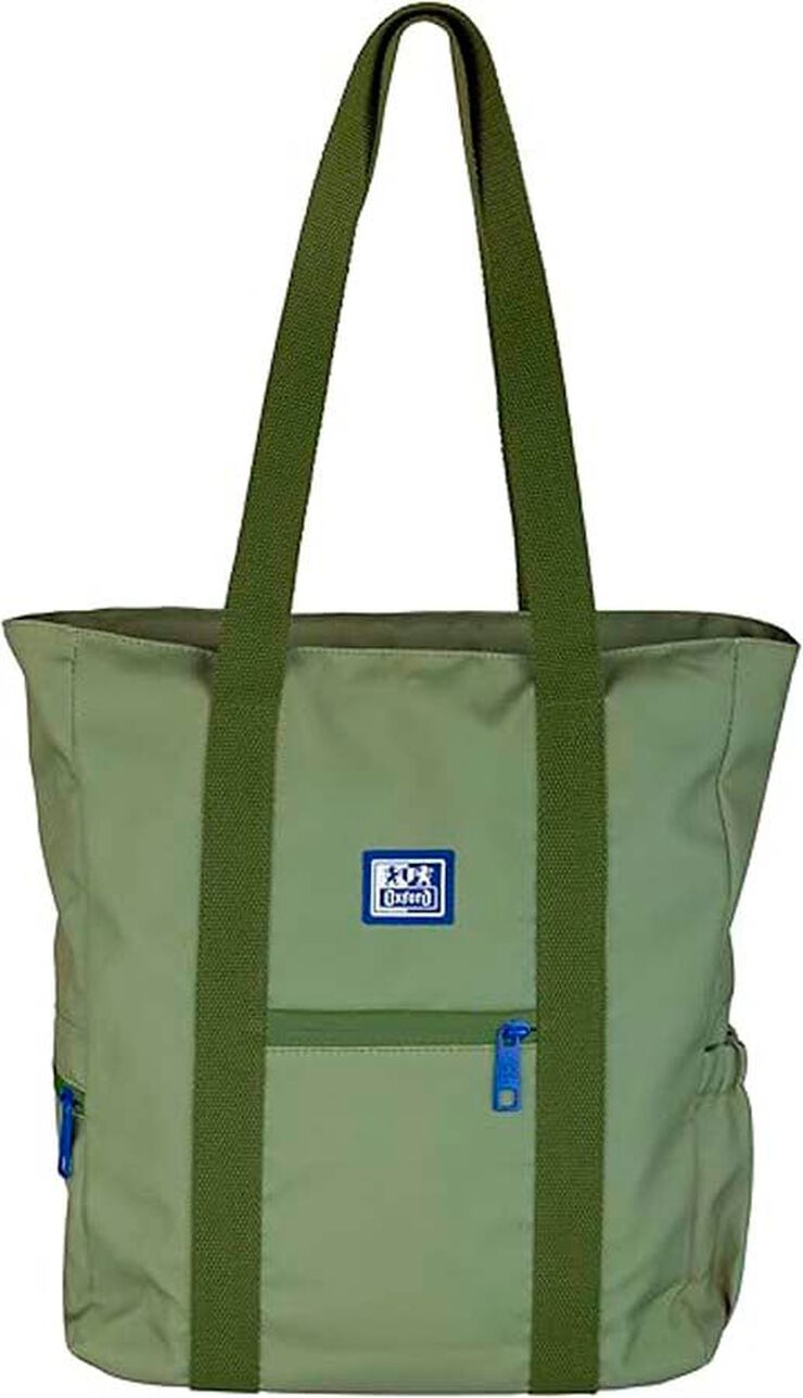 Tote Bag B-Trendy Oxford verde