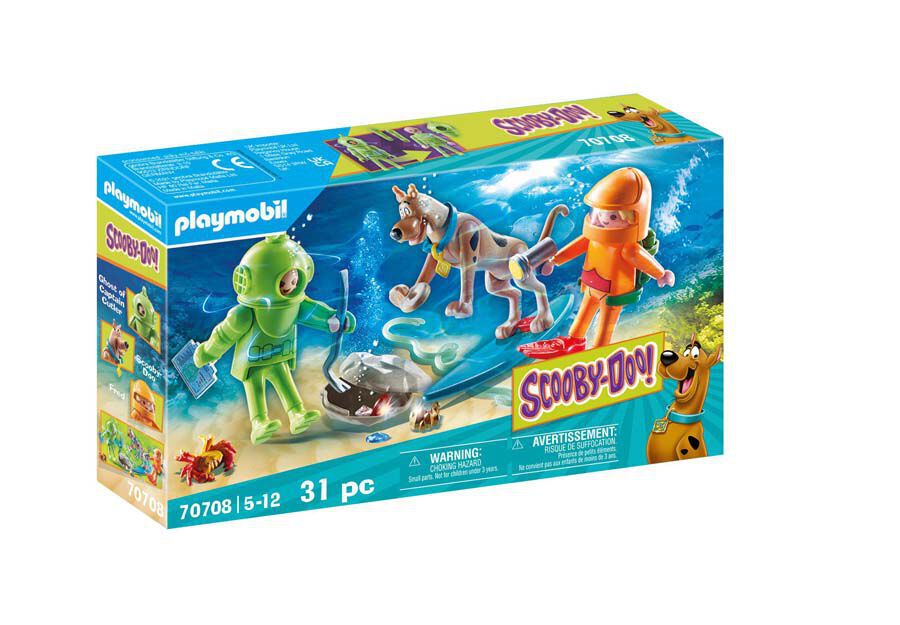 Playmobil Scooby Doo Aventura ghost diver 70708