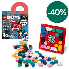 LEGO® DOTS Mickey Mouse i Minnie Mouse: Pegat per Cosir 41963