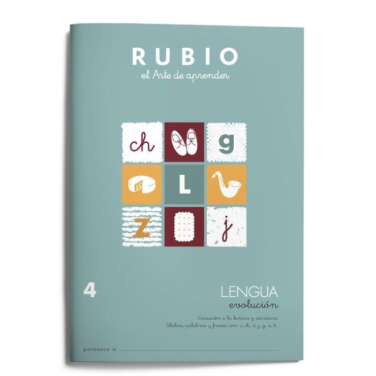 Lengua Evolución 4 Iniciación Primaria Rubio