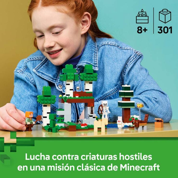 LEGO&reg; Minecraft Aventura de la Primera Noche 21593