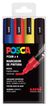 Marcadores Posca PC-5M basic 4 colores