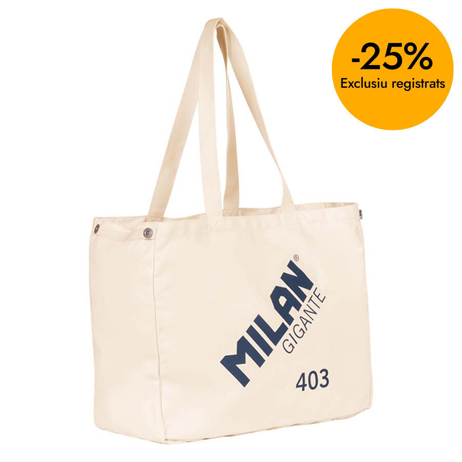 Tote bag Milan gegant 403 beige