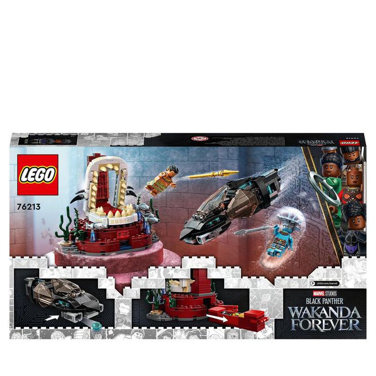 LEGO® Marvel Sala Trono Rey Namor 76213