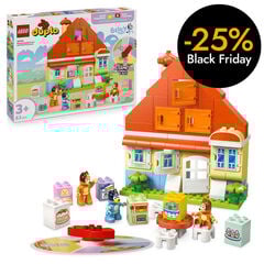LEGO® DUPLO Bluey Casa Familiar de la Bluey amb Joc de Memòria 10459