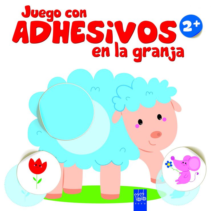 Juego con adhesivos en la granja +2. Ove