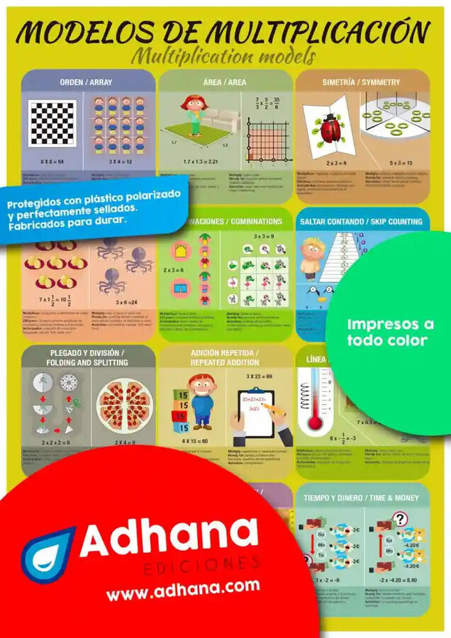ADHA 35X50 Modelos De Multiplicar