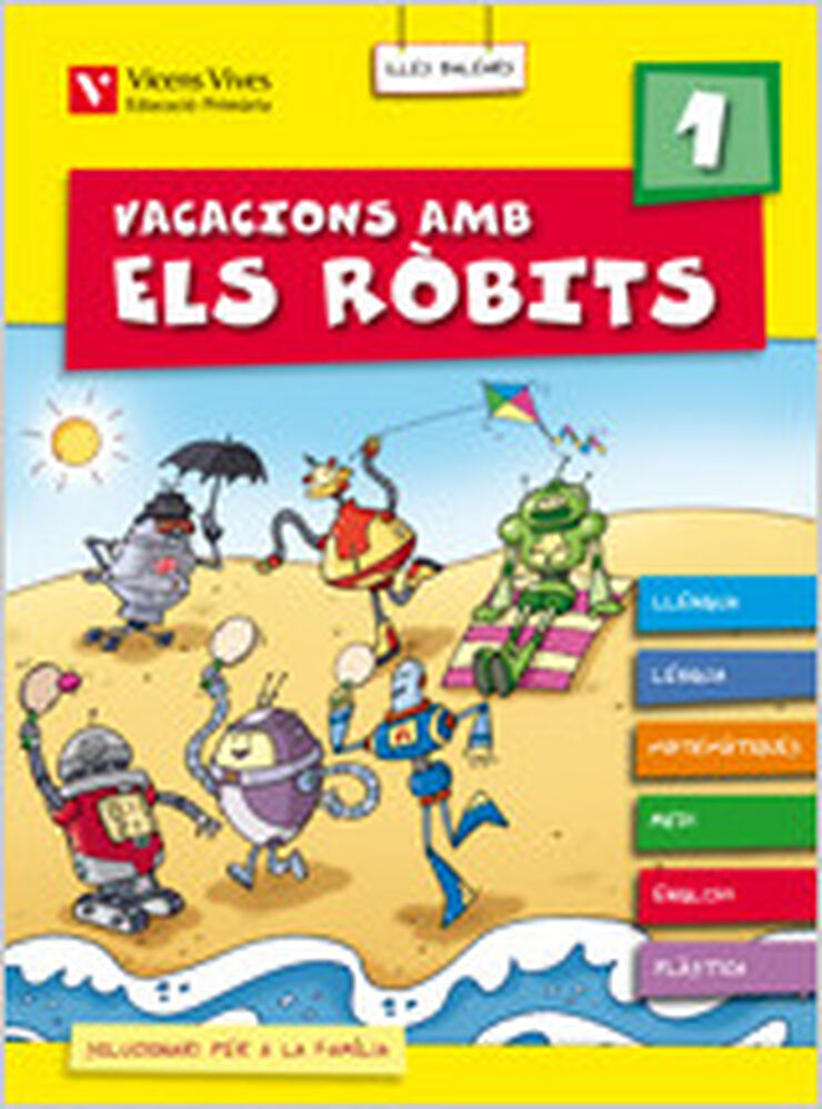 VACACIONS RÒBITS 1r PRIMÀRIA Vicens Vives- 9788431698973