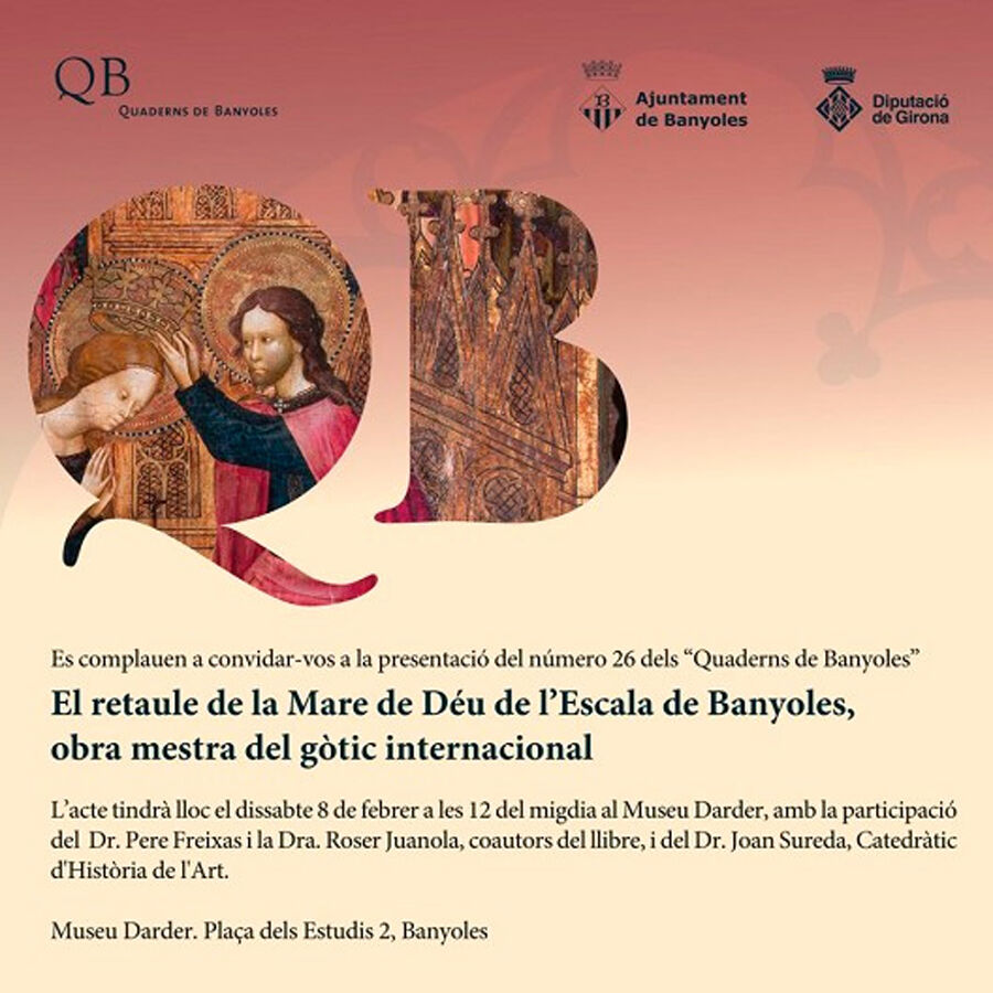 El retaule de la mare de D&eacute;u de l'escala de Banyoles