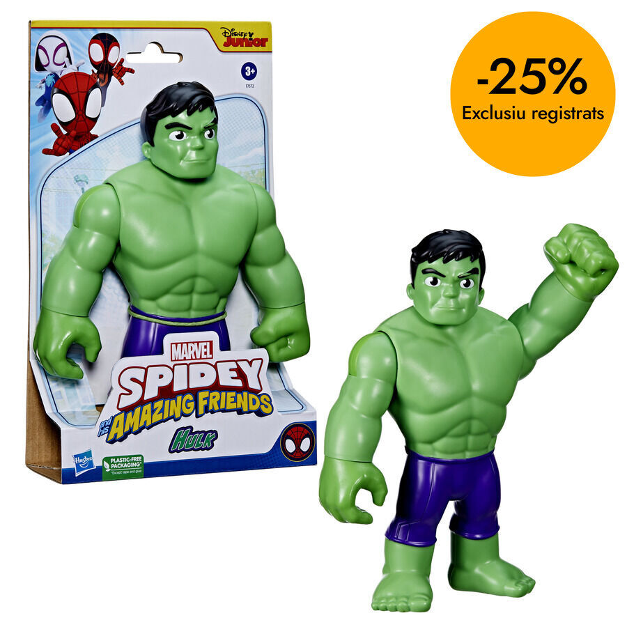 Figura Spidey amazing Friends Hulk