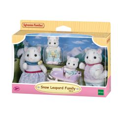 Familia de Leopardos de las Nieves - Sylvanian Families