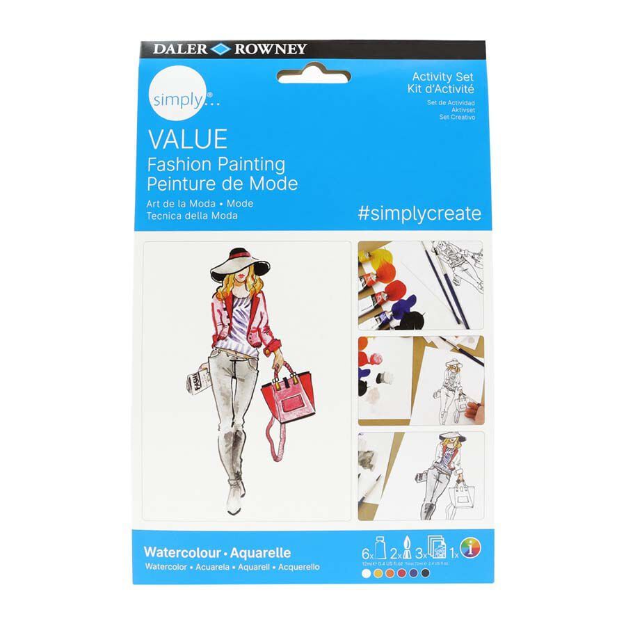 Set Daler Simply Activity aquarel&middot;la Moda