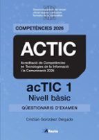 Certificat ACTIC 1 Q&uuml;estionaris