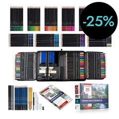 Set de Dibujo Starkson 145 piezas