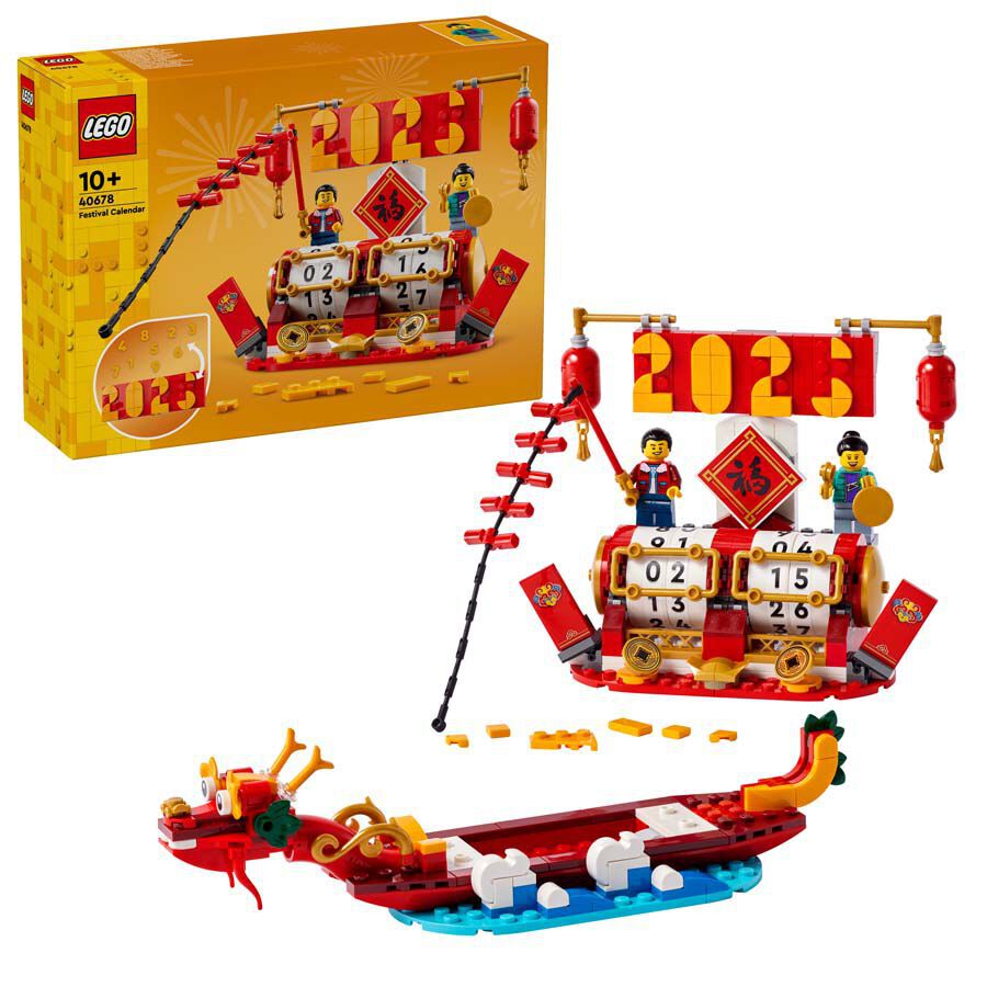 LEGO&reg; LEGO Iconic Calendario de Fiestas 40678